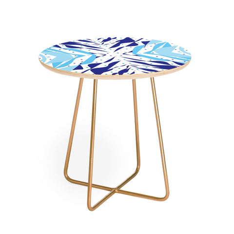 Rosie Brown Sail With Me Round Side Table