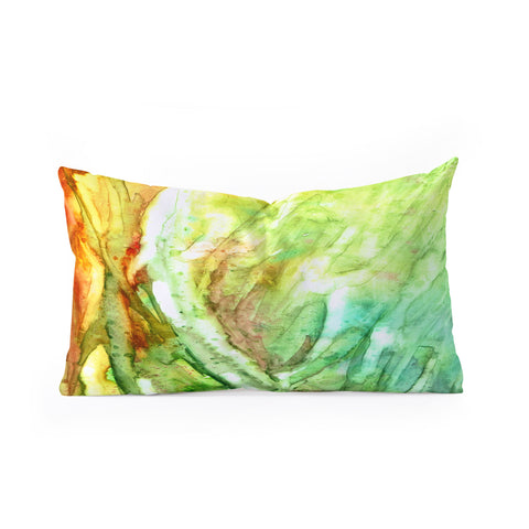 Rosie Brown Seagrass Oblong Throw Pillow