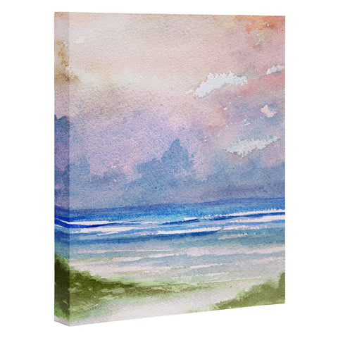 Rosie Brown Seashore Sunset Art Canvas