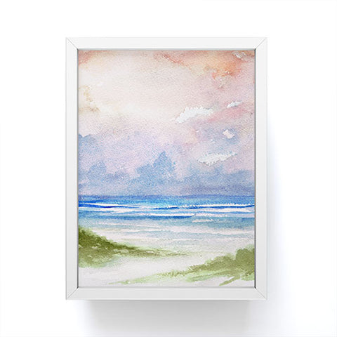 Rosie Brown Seashore Sunset Framed Mini Art Print