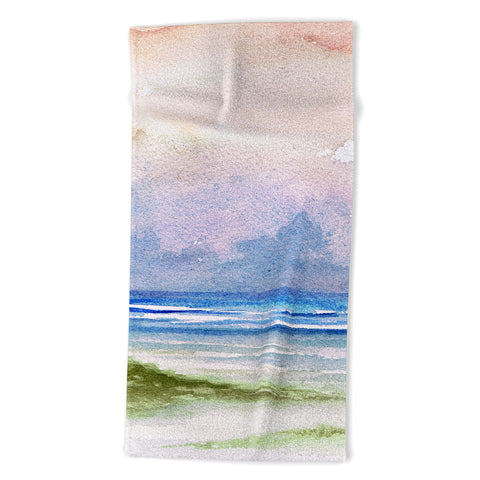 Rosie Brown Seashore Sunset Beach Towel