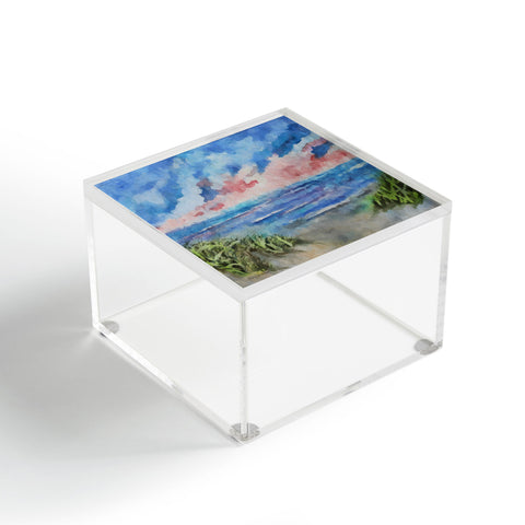 Rosie Brown Sensual Sunset Batik Acrylic Box