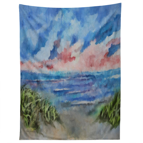 Rosie Brown Sensual Sunset Batik Tapestry