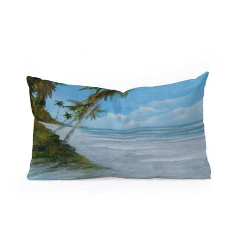 Rosie Brown Shady Spot Oblong Throw Pillow