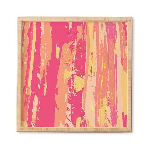 Rosie Brown Sherbet Palms Framed Wall Art