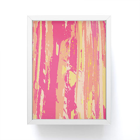 Rosie Brown Sherbet Palms Framed Mini Art Print