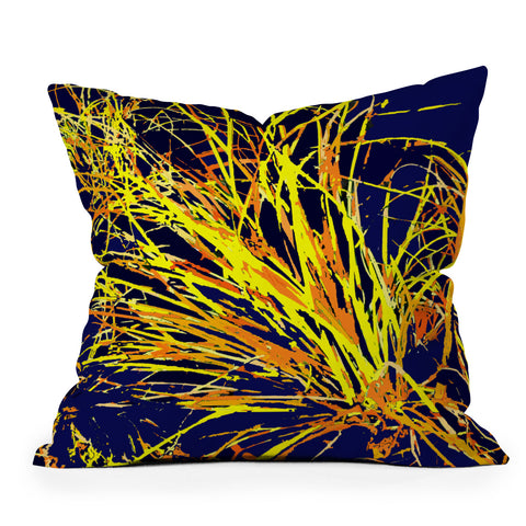 Rosie Brown Silly Strings Throw Pillow