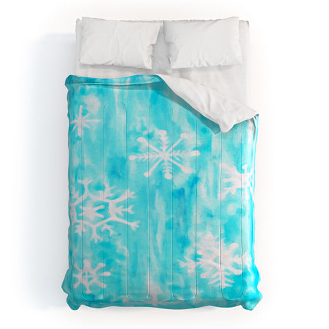 Rosie Brown Snowing Comforter