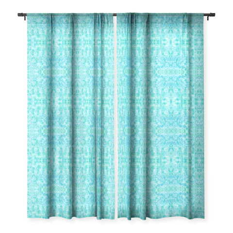 Rosie Brown Sparkling Sea Sheer Window Curtain
