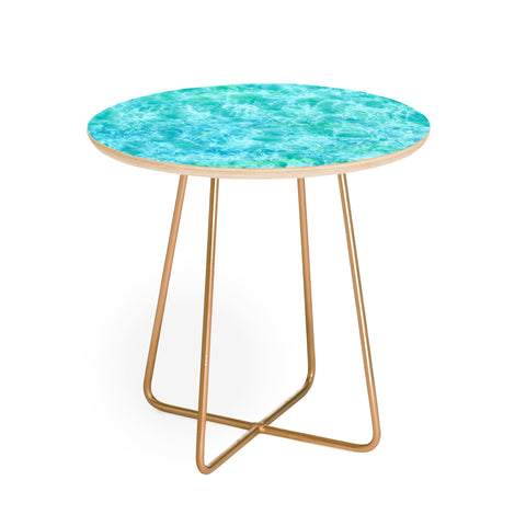 Rosie Brown Sparkling Sea Round Side Table
