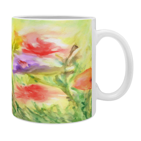 Rosie Brown Summer Flowers Coffee Mug