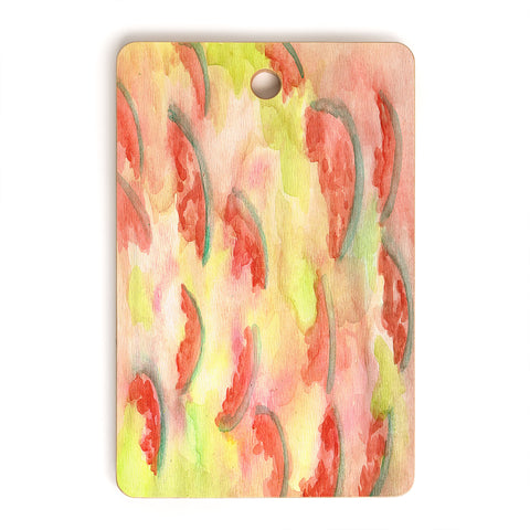Rosie Brown Summer Fruit Cutting Board Rectangle