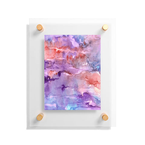 Rosie Brown Summer Sunset Floating Acrylic Print