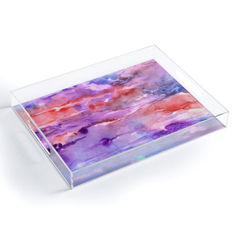 Rosie Brown Summer Sunset Acrylic Tray