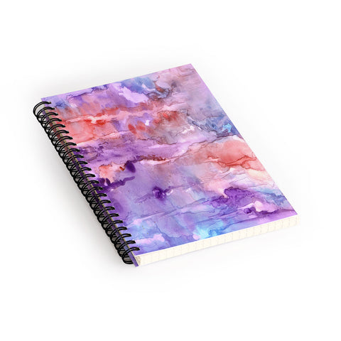 Rosie Brown Summer Sunset Spiral Notebook