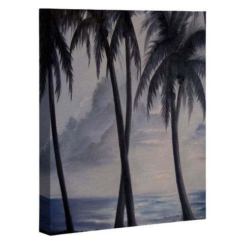Rosie Brown Sunset Palms Art Canvas