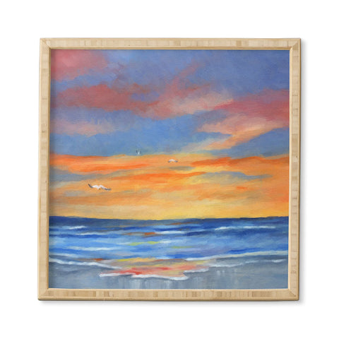 Rosie Brown Sunset Reflections Framed Wall Art