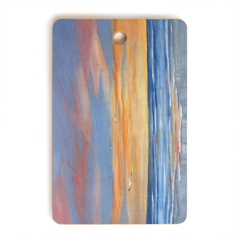 Rosie Brown Sunset Reflections Cutting Board Rectangle