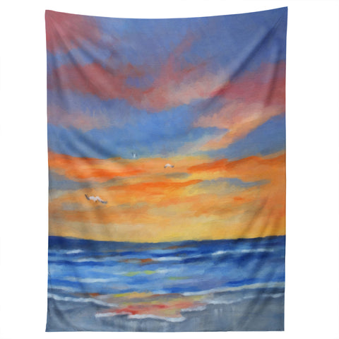 Rosie Brown Sunset Reflections Tapestry