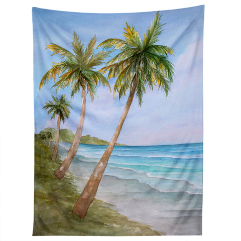 Rosie Brown Swaying Palms Tapestry