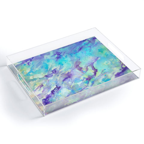 Rosie Brown Tempting Turquoise Acrylic Tray
