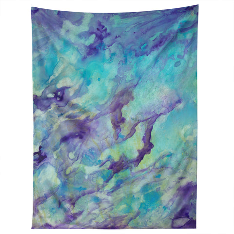 Rosie Brown Tempting Turquoise Tapestry