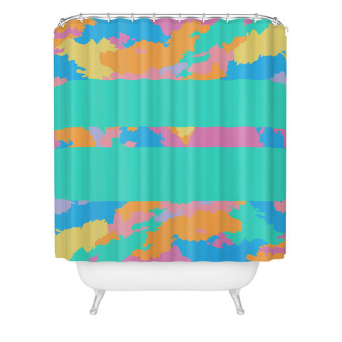 Rosie Brown The Color Green Shower Curtain