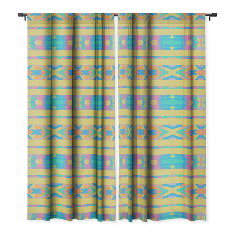 Rosie Brown The Color Yellow Blackout Window Curtain