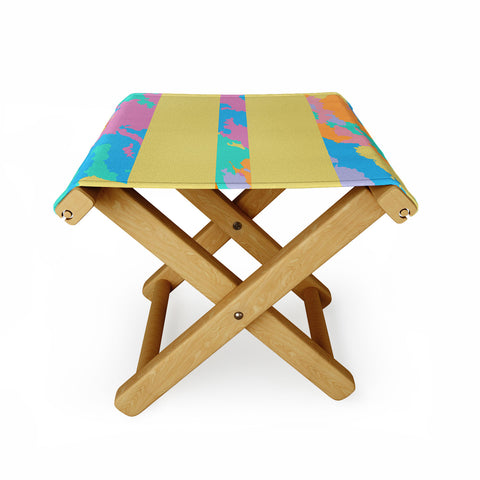Rosie Brown The Color Yellow Folding Stool