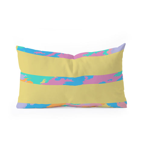 Rosie Brown The Color Yellow Oblong Throw Pillow