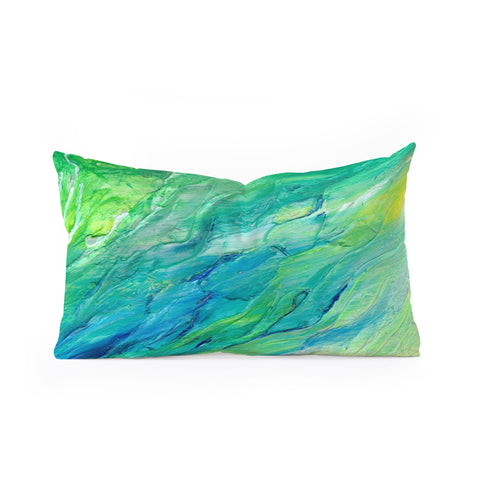 Rosie Brown The Sea Oblong Throw Pillow