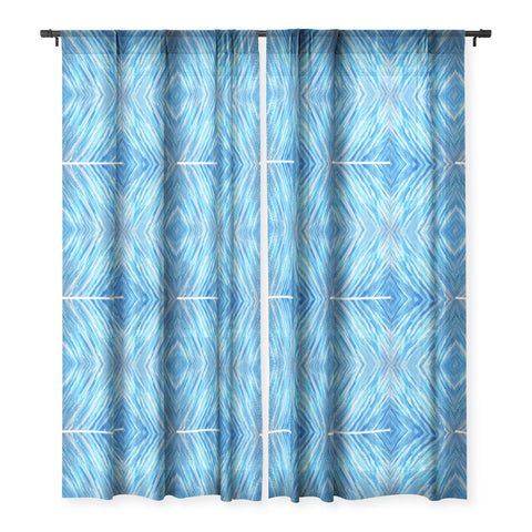 Rosie Brown They Call It The Blues Sheer Window Curtain