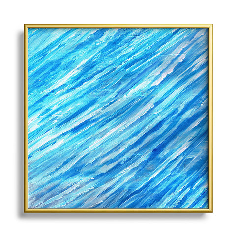Rosie Brown They Call It The Blues Metal Square Framed Art Print