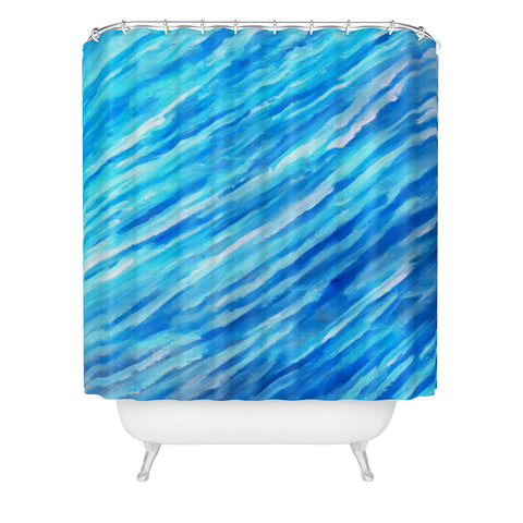 Rosie Brown They Call It The Blues Shower Curtain