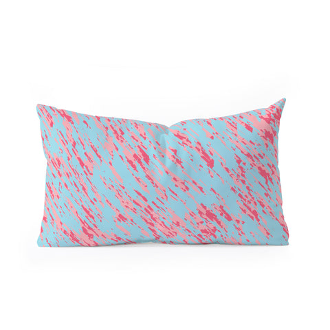 Rosie Brown Tickled Pink Oblong Throw Pillow