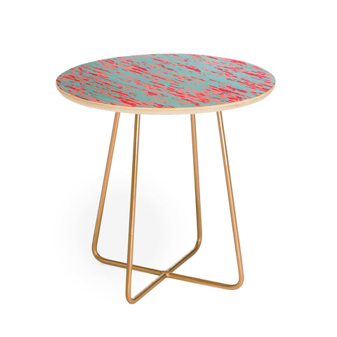 Rosie Brown Tickled Pink Round Side Table