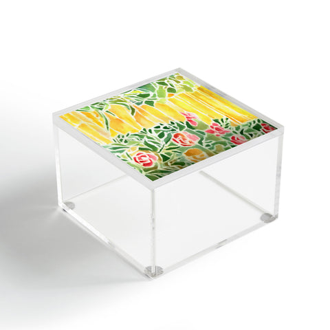 Rosie Brown Tiffany Inspired Acrylic Box