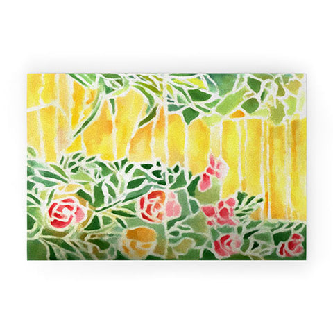 Rosie Brown Tiffany Inspired Welcome Mat
