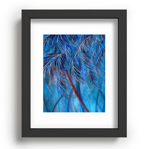 Rosie Brown Tropical Blues Recessed Framing Rectangle