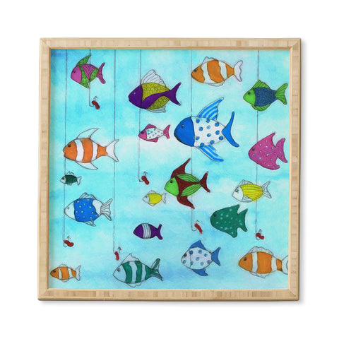 Rosie Brown Tropical Fishing Framed Wall Art