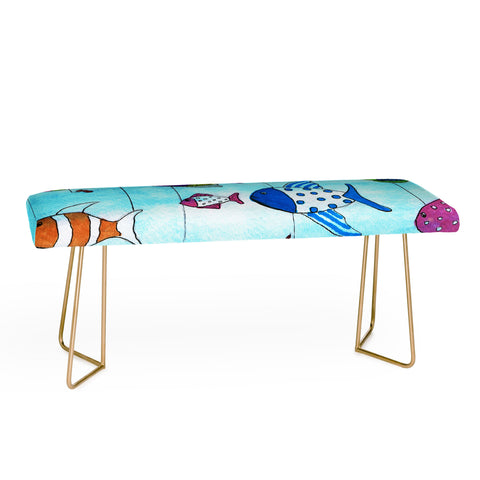 Rosie Brown Tropical Fishing Bench