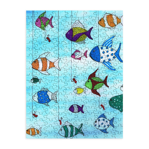 Rosie Brown Tropical Fishing Puzzle