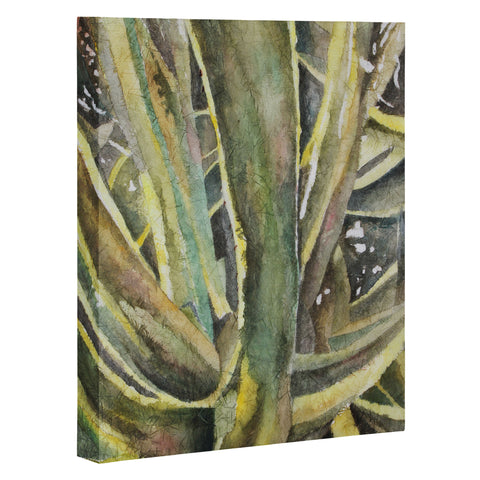 Rosie Brown Tropical Greens Art Canvas