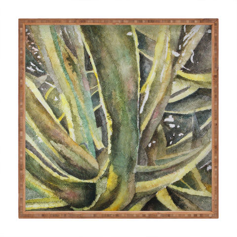 Rosie Brown Tropical Greens Square Tray