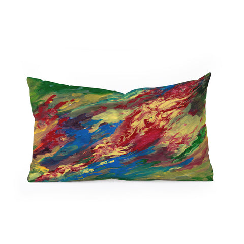 Rosie Brown True Colors Oblong Throw Pillow