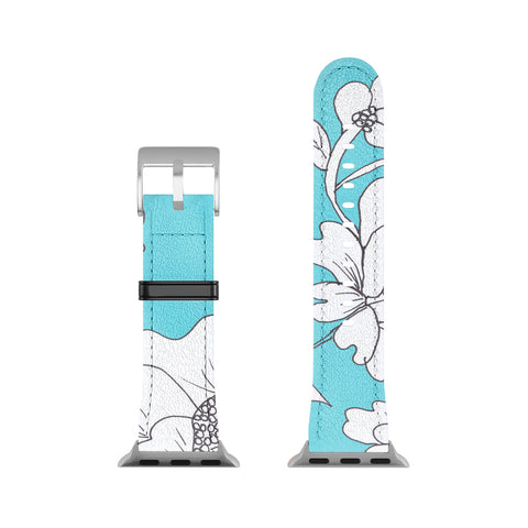 Rosie Brown Turquoise Floral Apple Watch Band