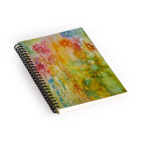 Rosie Brown Wallflower Spiral Notebook