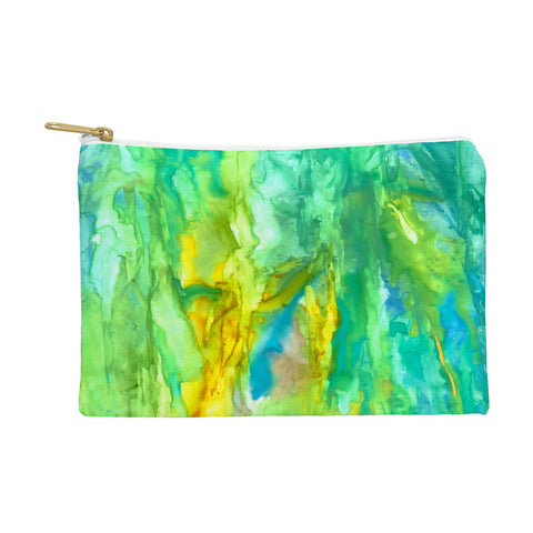 Rosie Brown Watercolor Cascade Pouch