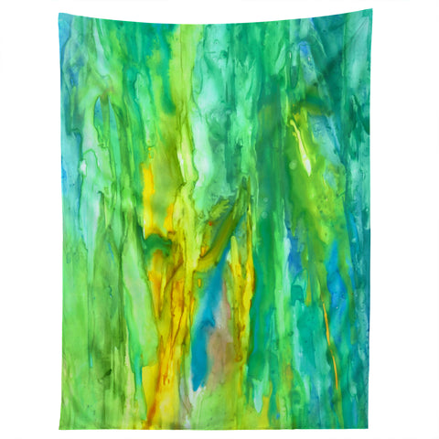 Rosie Brown Watercolor Cascade Tapestry
