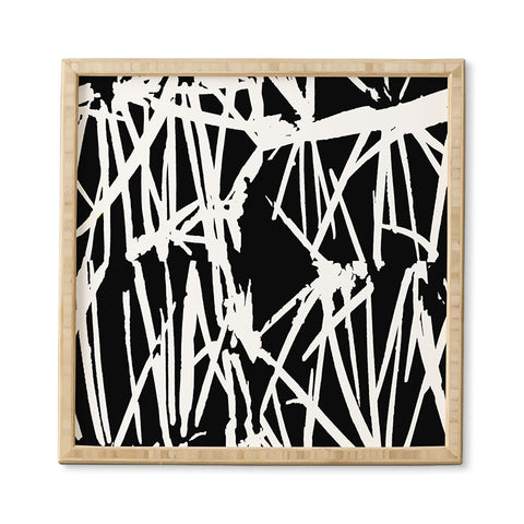 Rosie Brown White Lightening Framed Wall Art